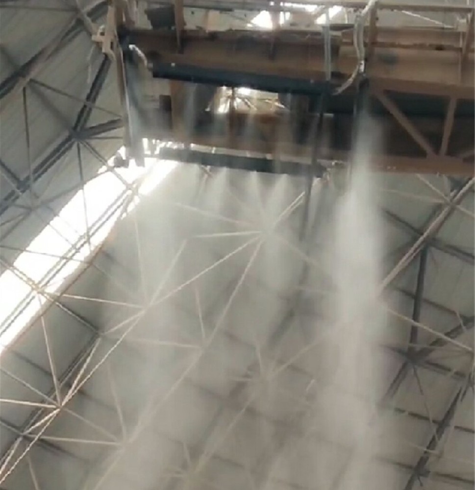 山西太原水泥廠噴霧降塵